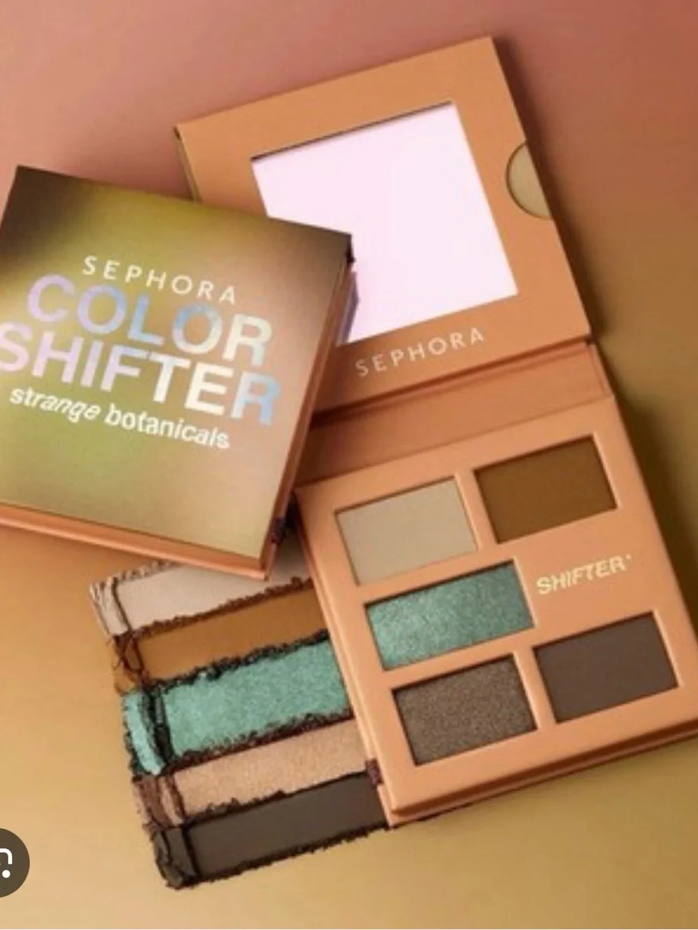 Sephora Color Shifter Strange Botanicals Eyeshadow Palette - Bronze, Gold, Green